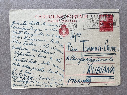 Intero postale italia - postale,