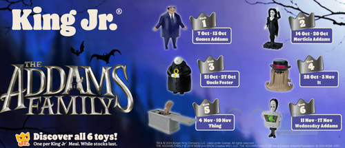 Addams family set completo - completo, di