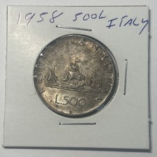 1958 Italy Silver 500