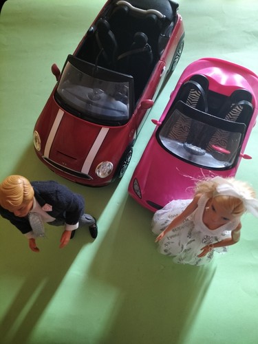 Lotto mattel barbie ken car - mattel, ken,