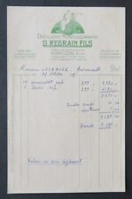 Fattura 1948 DISTILLERIE