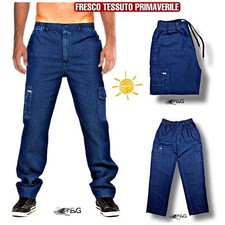 JEANS PANTALONE LAVORO UOMO