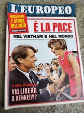 RIVISTA  L'EUROPEO - INSERTO ENCICLOPEDIA E STORIA DELL'AUTO