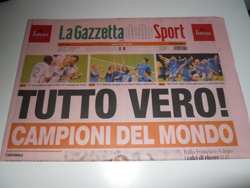 Gazzetta dello sport mondiali - dello,