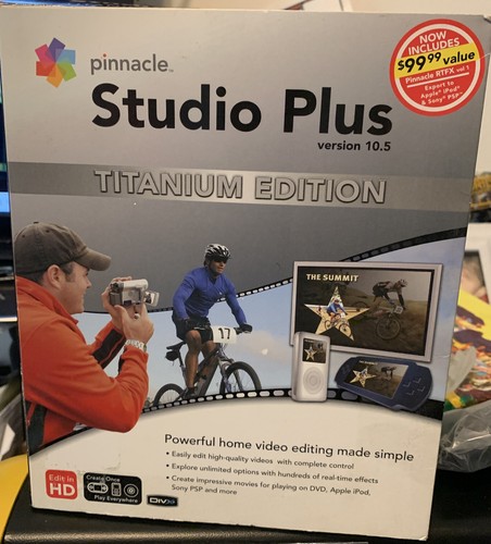 Pinnacle studio plus titanium - pinnacle,