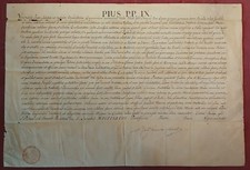 pio ix licenza di culto bolla