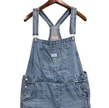 Salopette Levi's Premium Vintage Denim XL lavaggio medio gamba dritta rilassata