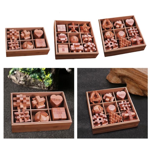 Puzzle legno rompicapo - in,