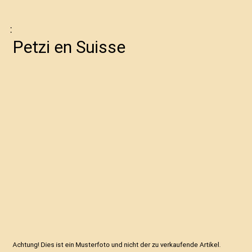 Petzi suisse - petzi, en