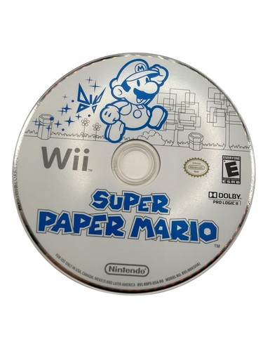 Super paper mario nintendo - super, wii