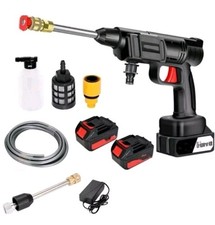 IDROPULITRICE PORTATILE A DOPPIA BATTERIA 48V ALTA PRESSIONE ACCESSORI