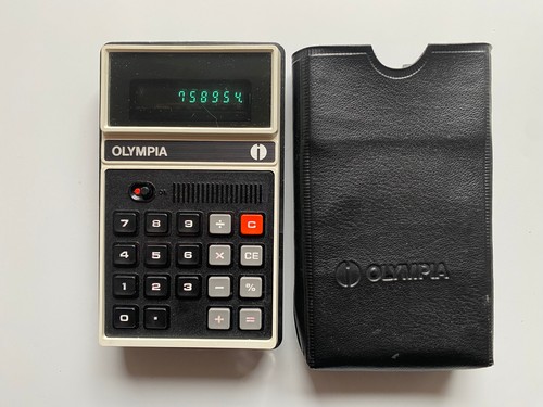 Calcolatrice olympia werk - -,