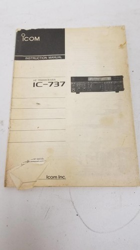 Icom 737 manuale oem - icom, ic-737