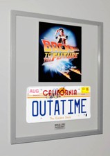 MICHAEL J. FOX Firmato RITORNO AL FUTURO Prop, Autografo, FRAME, Global COA, DVD