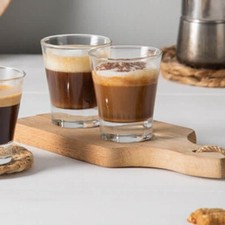 Caffeino 8,5cl Bormioli 6 Bicchierino Amaro Tazza Caffè Espresso Vetro Bicchiere