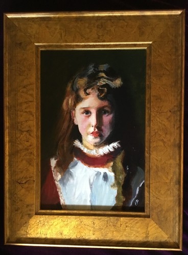 Quadro una giovane ragazza - quadro, ragazza"