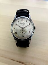 Vintage Nicolet Watch Manual Winding Oversize 37 Mm Case