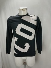 Articolo e1858 felpa uomo Dsquared2 nera, taglia S, misure sono ascelle cm 47, s