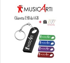 Chiavette usb da 4gb con Logo MusicArti