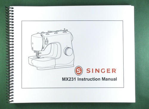 Singer mx231 manuale - mx231,