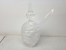 Leaded Cut Crystal Condiment