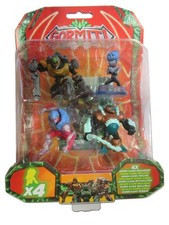 GORMITI Box 4 Figure 5cm SERIE 2 Figure Motak New Eron Ultra Zefyr Ultra Hydros