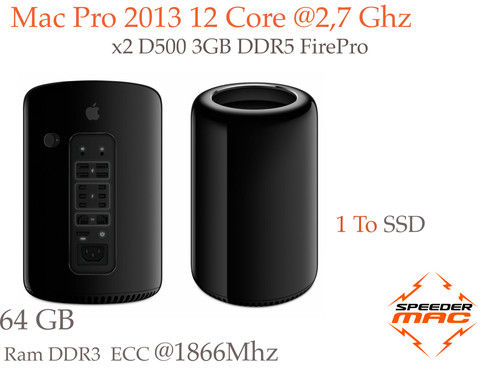 Mac pro 2013 12 core - 6.1,