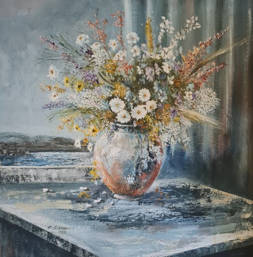 Quadro olio tela 70x70 - tela,,