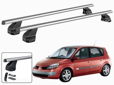 BARRE PORTATUTTO PER RENAULT SCENIC 2 CINQUE PORTE 2003-2008 MENABO ALLUMINIO