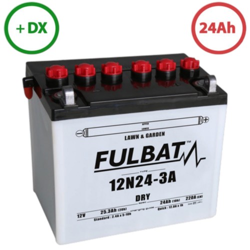 Batteria fulbat dry 24 ah - batteria,