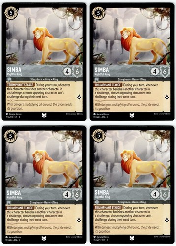 Lorcana simba rightful - simba,
