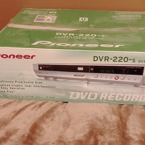 Pioneer dvr 220 - dvr-220-s, registratore