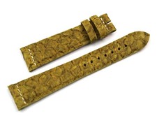 cinturino Orologi Pelle Salmone Verde Pistacchio Made Italy Luxury Strap 20/16mm