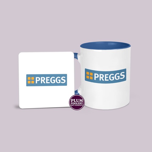 Tazza sottobicchiere preggs - sottobicchiere,