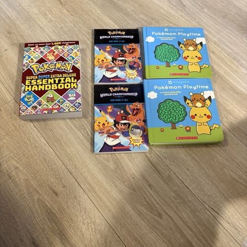 Pokemon book lot scholastic - lot, 5