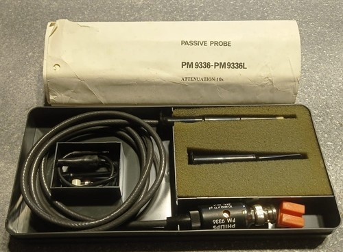 Sonda oscilloscopio philips - sonda,
