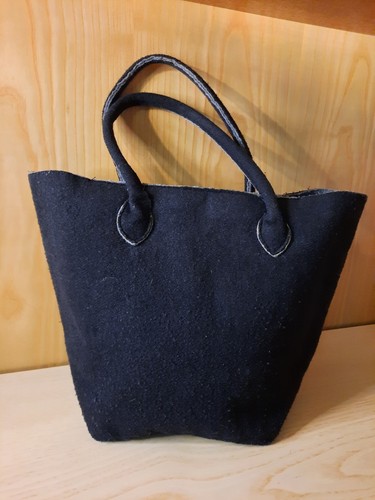 Borsa lanacotta nera - in,