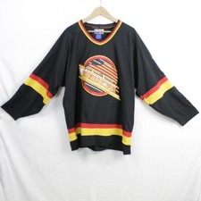 Maglia starter NHL hochey Canucks nera taglia XL da uomo