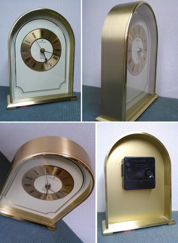 Junghans brass alarm clock - ar,