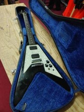 Greco Flying V Custom Black