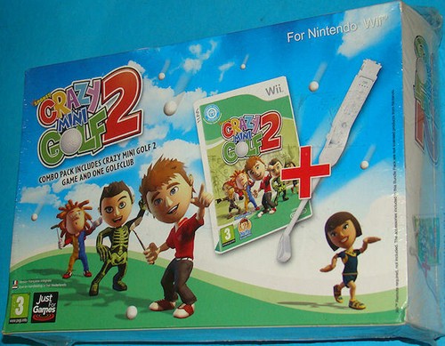 Crazy mini golf - -, wii