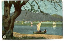 CB50 - Paesaggio lacustre - da Ponte Nuovo (PG) a zona di guerra 30.1.1918