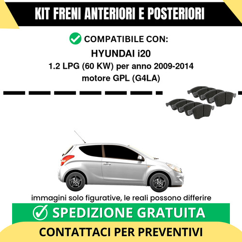 Pastiglie freno ant post - pastiglie,