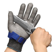 Guanto rete acciaio inox - a, in