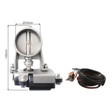 Exhaust valve Simoni Racing kit valvola di scarico con interruttore 70mm