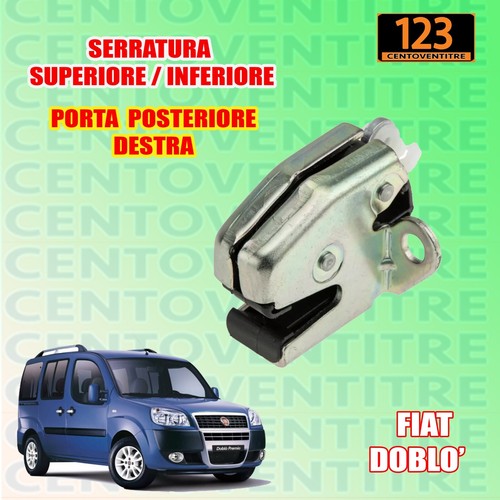 Serratura portellone fiat - ,