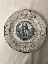 LAVENO PIATTO GIRO ELETTORALE S.C. ITALIANA - POSTO DI GUARDIA CACCIA - VINTAGE