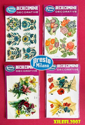 Fiori papaveri tulipani decal - papaveri,