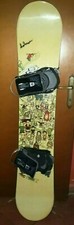 Tavola SNOWBOARD SALOMON uomo Completa di ATTACCHI ELAN q nuova no schi neve 