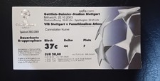 BIGLIETTO VFB STUTTGART